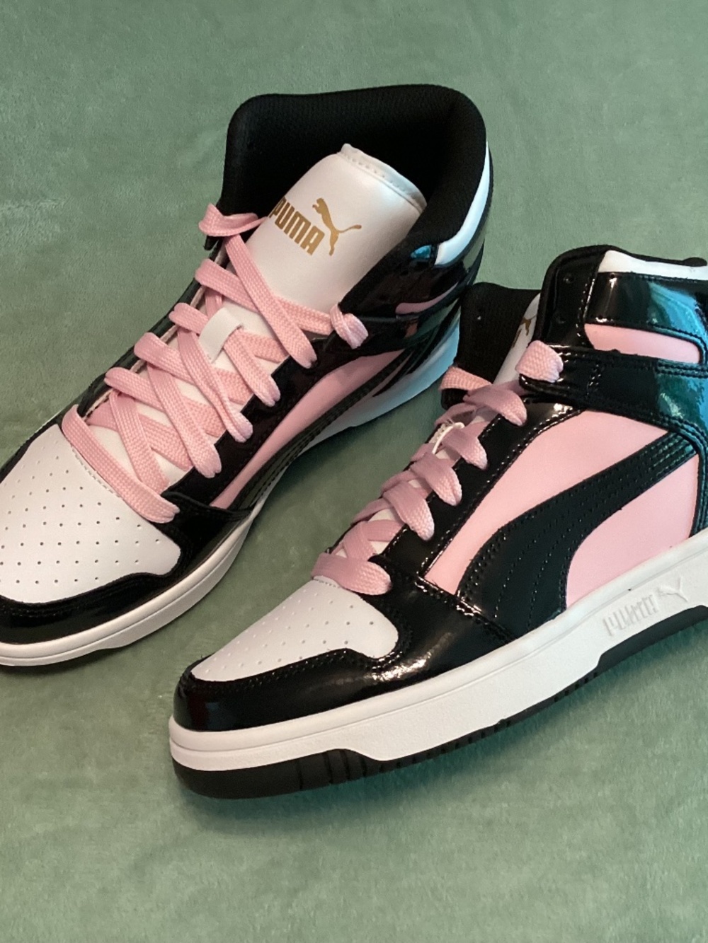 Puma high tops, new with box